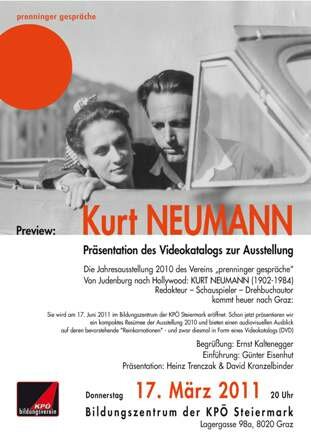 Kurt Neumann DVD Prenninger Gespraeche